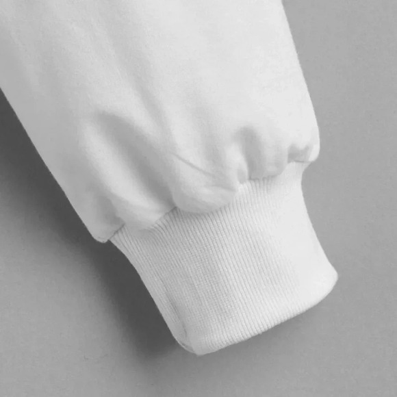 BOSTON NEW WOMENS WHITE GRAPHIC HOODED CROPPED ZIP SWEATSHIRT TOP SHIRT SIZE S - Picture 6 of 7